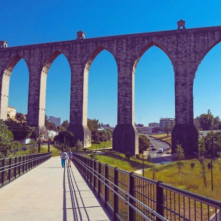 Appartamento Casas Da Eva - Campolide Lisbona Esterno foto