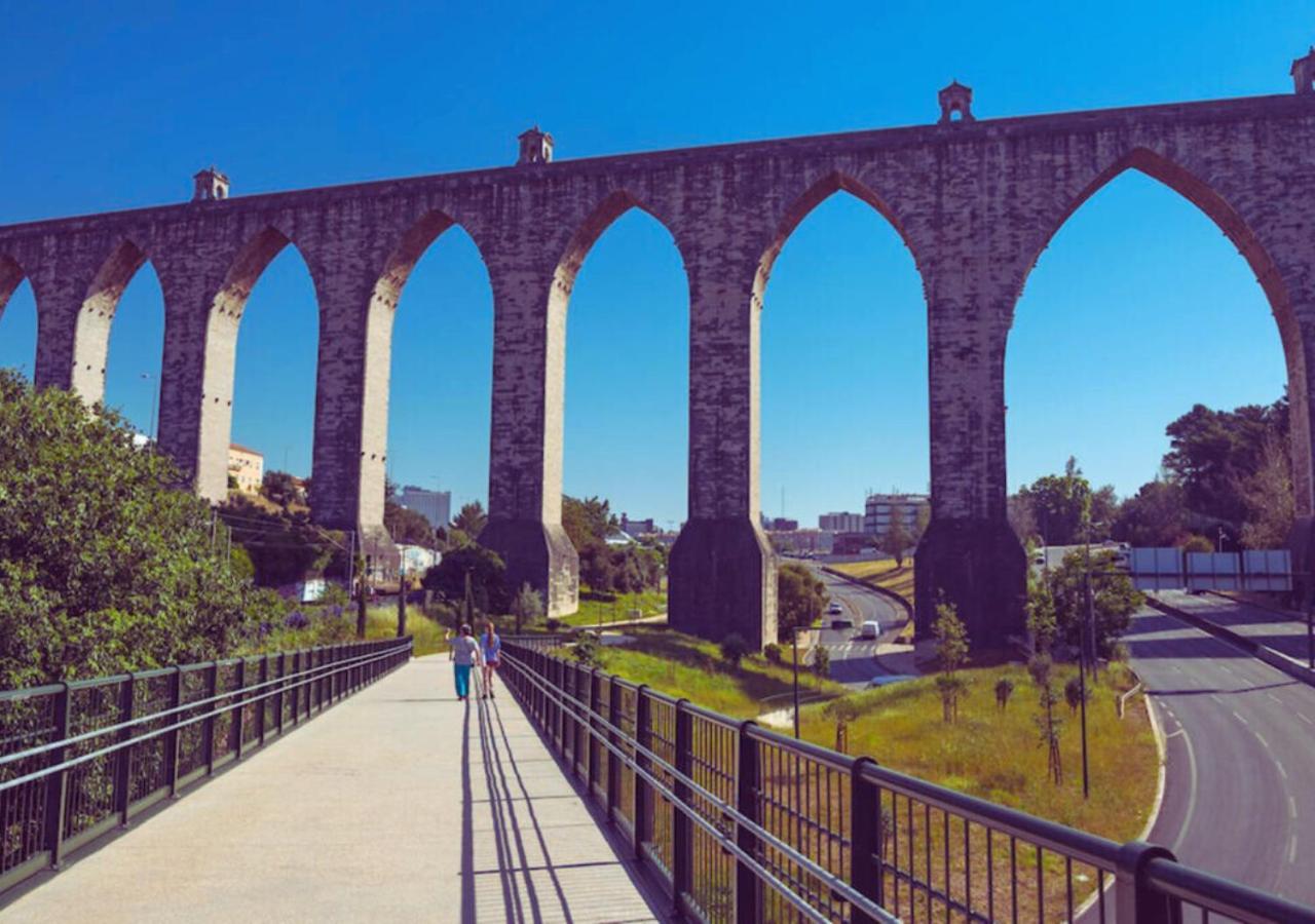 Appartamento Casas Da Eva - Campolide Lisbona Esterno foto